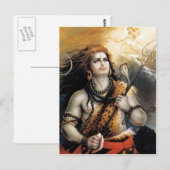 indiaanse god briefkaart (Voorkant / Achterkant)