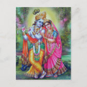 indiaanse god briefkaart (Voorkant)