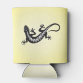 Indiaanse hagedisssymbool blikjeskoeler (Achterkant)