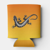 Indiaanse hagedisssymbool blikjeskoeler (Achterkant)