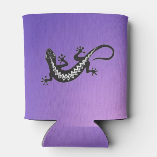 Indiaanse hagedisssymbool blikjeskoeler (Achterkant)