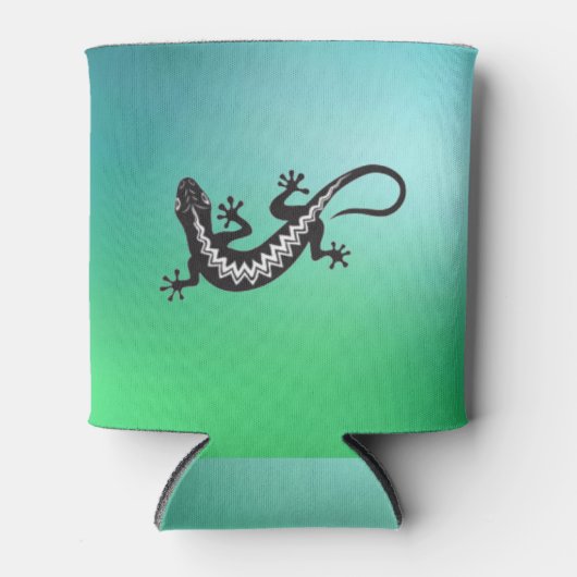 Indiaanse hagedisssymbool blikjeskoeler (Voorkant)