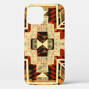 Indiaanse, handgetekende Abstract. Case-Mate iPhone Case