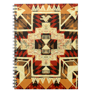 Indiaanse,  handgetekende Abstract. Notitieboek