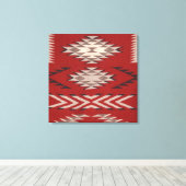 Indiaanse Indiaan zuidwest Canvas Afdruk (Insitu (Houten vloer))