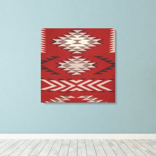 Indiaanse Indiaan zuidwest Canvas Afdruk (Insitu (Houten vloer))