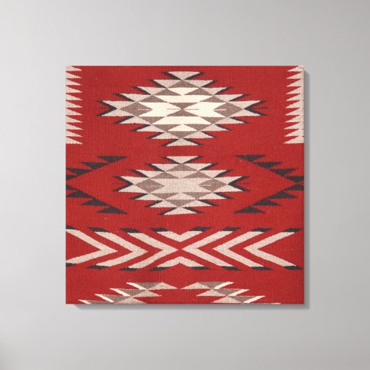 Indiaanse Indiaan zuidwest Canvas Afdruk (Voorkant)