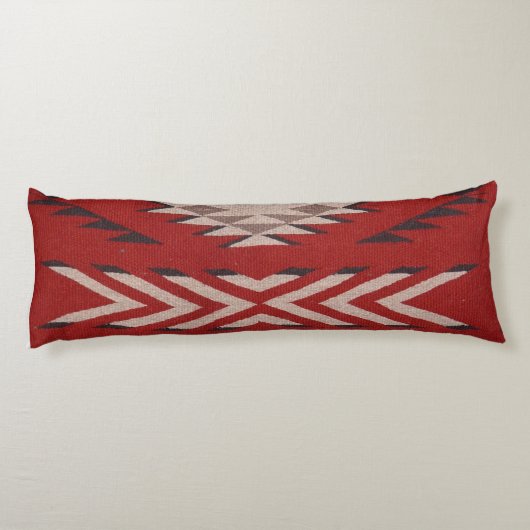 Indiaanse Indiaan zuidwest Lichaamskussen (Achterkant)
