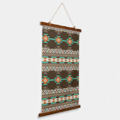 Indiaanse Indiaanse zuidwestelijke kunst muur Hangend Wandkleed (Gebogen)