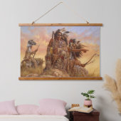 Indiaanse Indiaanse zuidwestelijke kunst muur Hangend Wandkleed (Slaapkamer)