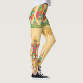 Indiaanse inheemse sierachtergrond. leggings (Rechts)