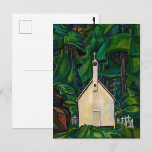 Indiaanse Kerk Emily Carr Briefkaart