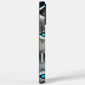 Indiaanse krijger en wolf reflecties Case-Mate iPhone case (Achterkant / Rechts)