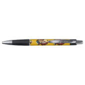 Indiaanse opperhoofd op wild landschap Sunset Pen (Achterkant)