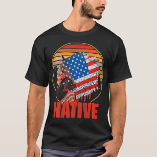 Indiaanse Pride American T-shirt