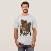 Indiaanse prinses en hengsten Shirt (Voorkant volledig)