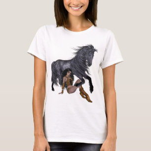 Indiaanse prinses en hengsten Shirt