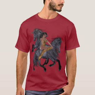 Indiaanse prinses en hengsten Shirt