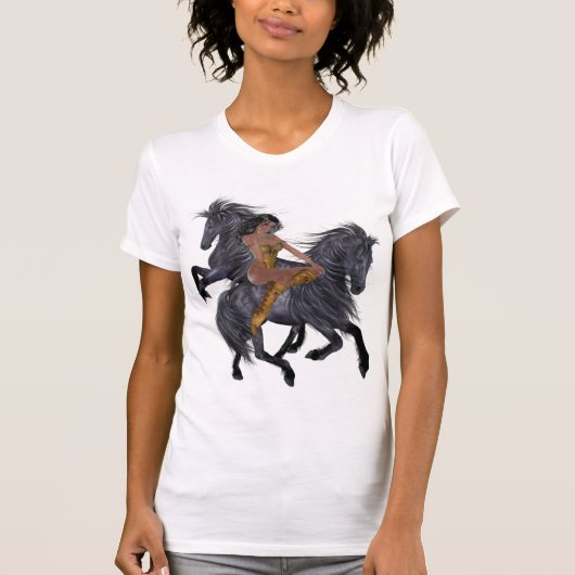 Indiaanse prinses en hengsten Shirt (Voorkant)