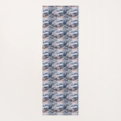 indiaanse rotstekening Thunder_Cove Yogamat (Achterkant)
