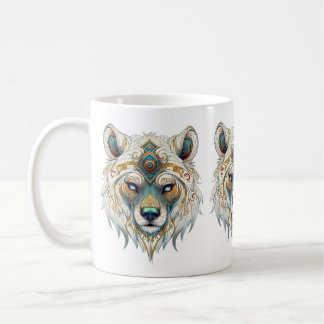 Indiaanse Spirituele wolf Koffiemok