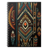 Indiaanse stam Batik Notitieboek (Voorkant)