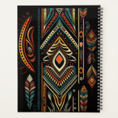 Indiaanse stam Batik Planner (Achterkant)