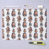 Indiaanse stam patroon ontwerp tissuepapier (Craft)