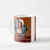 Indiaanse stamhoofden koffiemok (Voorkant links)