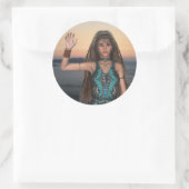 Indiaanse Sticker (Tas)