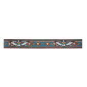 Indiaanse stijl Thunderbird Tribal Ribbon Satijnen Lint (Voorkant)