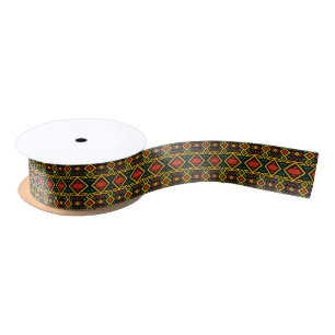 Indiaanse stijl tribal patroon lint