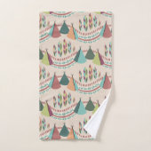 indiaanse stilisatie bad handdoek (Handdoek)