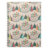 indiaanse stilisatie notitieboek (Voorkant)