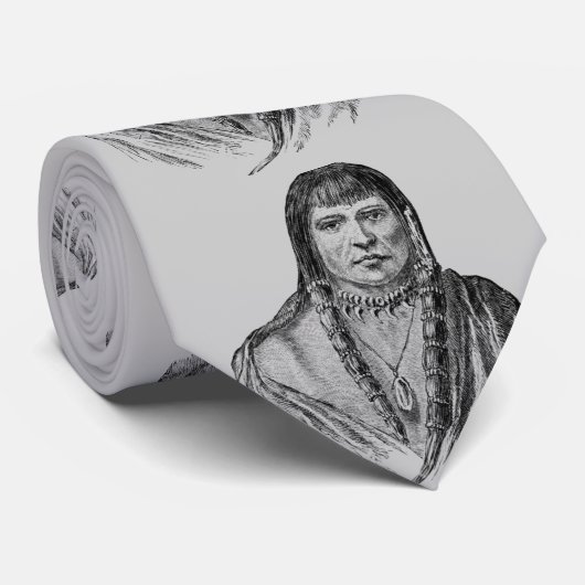 Indiaanse stropdas (Opgerold)