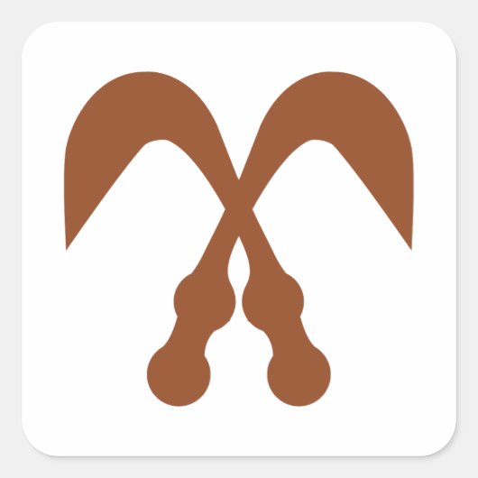 Indiaanse symbolen, zegel van de Cherokee (Voorkant)