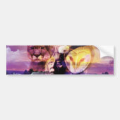 Indiaanse thuiskomst bumpersticker (Voorkant)