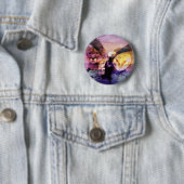 Indiaanse thuiskomst ronde button 5,7 cm (In situ)