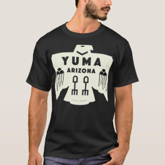 Indiaanse vogel Yuma Arizona Tan T-shirt