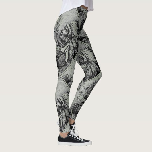 Indiaanse vrouwen Leggings (Rechts)