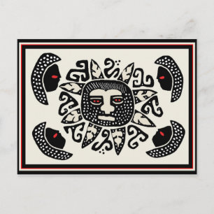 Indiaanse Zonnegestalte Briefkaart
