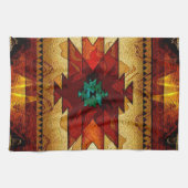 Indiaanse zuidwestelijke stam theedoek (Horizontaal)