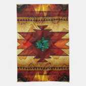Indiaanse zuidwestelijke stam theedoek (Verticaal)