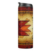 Indiaanse zuidwestelijke stam thermosbeker (Geroteerd rechts)