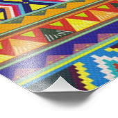 Indiaanse zuidwesten kleurrijk foto afdruk (Hoek)