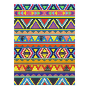 Indiaanse zuidwesten kleurrijk foto afdruk