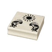 Indiaanse Zuidwesterse Kokopelli Rubberstempel (Stempel)