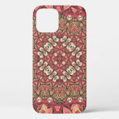 Indiaas abstract medaillonpatroon. Boho en zigeune Case-Mate iPhone Case (Achterkant)