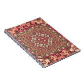 Indiaas abstract medaillonpatroon. Boho en zigeune Notitieboek (Rechterzijde)