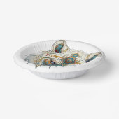 Indiaas-Amerikaanse spirituele wolf papieren bord (Gebogen)